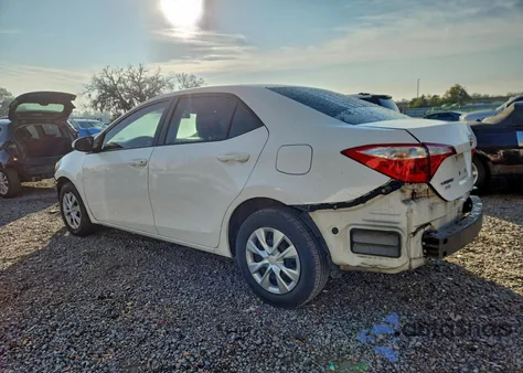 2016 Toyota Corolla L из США, поврежденный, VIN 2T1BURHE9GC490066
